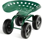 COSTWAY Rolling Garden Cart, Height