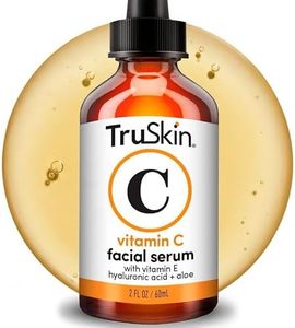 TruSkin Vitamin C Serum For Face – Anti Aging Face Serum with Vitamin C, Hyaluronic Acid, Vitamin E – Brightening Formula – Improve Appearance of Dark Spots, Tone, Fine Lines & Wrinkles, 2 Fl Oz