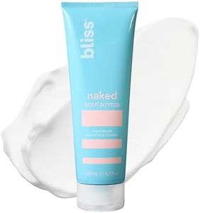 Bliss - Naked Body Butter - Unscented - Maximum Moisture Cream - 6.7 Fl Oz - Daily Moisturizer for Women & Men - Fragrance Free - Vegan and Cruelty Free