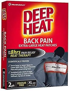 Deep Heat Back Patches, 2 Count