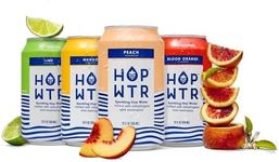 HOP WTR Sparkling Hop Water, Variety Pack 12 Pack, Sugar Free, Low Carb Non Alcoholic Drinks, NA Beer, Adaptogen Drink, No Calories, Adaptogens & Nootropics for Added Benefits, 12 oz Cans