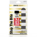 Onyx Professional "Stop the Bite" Nail Biting & Thumb Sucking Deterrent Nail Polish 0.5 Fl oz - Stimulates Nail Growth & Can Be Used As Top Coat or Base Coat