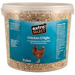 Extra Select Chicken D'light Complimentary Chicken Feed Tub, 5 Litre