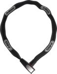 Abus Abus, 8807K Steel-O-Chain, Chain Lock, Key, 7mm, 85cm, 2.8', Black,