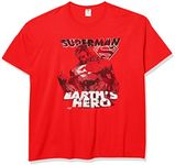 Warner Bros. Men's T-Shirt, RED, Medium