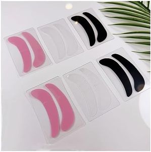 Liber Beauty Reusable Eye Pad Under Eye Patches Silicone Lash Lift Cover Eyelash Extension Patch 6 Pair Lower Lash Isolation Pads For Sensitive Skin During Eyelash Perm Lamination or Lash Extensions