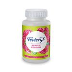 Fevicryl Acrylic Colour White 500ml | Art & Craft, DIY, Rich Pigment, Non-Craking Paint for Canvas, Wood, Leather, Earthenware, Metal | Ideal for school projects, Hobbyists, Artists