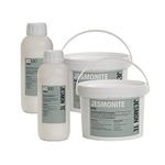 Jesmonite AC100 Water Based Casting Resin Kit, Decorative Mouldings, Castings, Glass Reinforced Laminates, Fire Resistant, Jesmonite Liquid and Powder Kit - 7kg