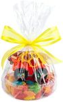 Clear Basket Bags 12" x 18" Cellophane Gift Bags for Small Baskets and Gifts 1.2 Mil Thick (10 Bags)