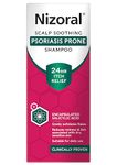 Nizoral Scalp Soothing Psoriasis Prone Shampoo 200ml | Exfoliating | With Encapsulated Salicylic Acid | For Flaky, Itchy & Sensitive Scalps | Fragrance Free | Sulfate Free | Dermatologically Tested