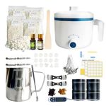 VUSIBA Candle Making Kit with Wax Melter,Soy Wax for Candle Making, DIY Scented Candle Kit for Adult Beginner,Make Your Own Candles