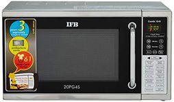 IFB 20 L Grill Microwave Oven (20PG4S, Black/Silver)