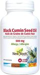 New Roots Herbal - Black Cumin Seed Oil 500mg, 60 Softgels - Nigella Sativa Black Cumin Seed Oil Organic Cold Pressed - Relieves Sneezing, Itchy Eyes, Stuffy Nose and Nasal Congestion