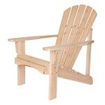 Shine Company Rockport Adirondack Chair, Natural