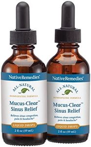 NativeRemedies Mucus-Clear Sinus Relief 2 Pack