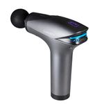 Carmen Massage C82019 Cordless Deep Tissue Massager with 8 Speed Settings, 5 Massage Heads, LED Display and Carry Case, Black