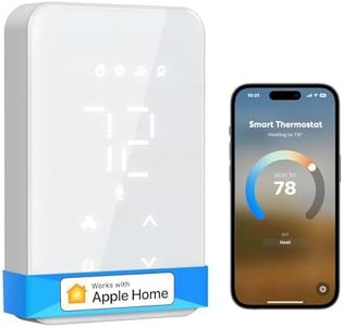 meross Smart Thermostat for Electric Baseboard and in-Wall Heaters Work with Apple Home, Alexa, Google Home and SmartThings, with Voice & Remote Control, Power Monitor, Easy Setup, Energy Saving