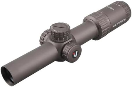 Victoptics OPSL23 S6 1-6x24 Coyote FDE Lunette de visée pour sport, airsoft et chasse, fusil à air, visière cible, lunette de visée de fusil, Rifle Scope