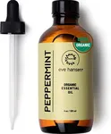 Eve Hansen USDA Certified Organic Peppermint Essential Oil | Huge 4 oz Mentha PIPERITA Essential Oil for Aromatherapy | Aromatherapy Oil for Diffuser and Pure Essential Oil for Home Use