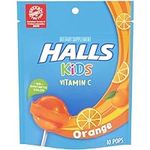 Halls Kids Orange Vitamin C Pops - 