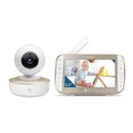 Motorola Nursery Baby Monitor with Camera - Nanny Cam VM50G - Baby Camera with Color Display, Two-Way Communication, and Infrared Night Vision - 480p Zoom, Tilt, and Pan - Updated Model