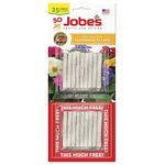 Jobe's Fertilizer Spikes for Flowering Plants, 10-10-4 Time Release Fertilizer, 50 Spikes per Package