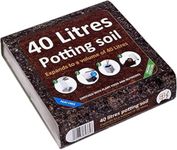 GreenBrokers 20 LTR Organic Potting Compost | Peat-Free & Nutrient-Enriched | Expands to 20 litres | for Indoor & Outdoor Plants | Enhanced with Plant Food