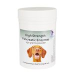 High Strength Pancreatic Enzyme Powder for Dogs & Cats by Chemeyes - Digestive Enzyme Supplement with Amylase, Protease & Lipase - Pancreatin Supports Normal Digestion and Healthy Weight - 250g