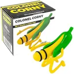 Colonel Corn Bottle Stopper - Fairly Odd Novelties - Funny Novelty Wine Liquor Beer Plug Gag Gift,Yellow,One Size