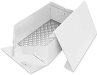 PME Oblong Card & Cake Box, 13 x 9-Inch, White