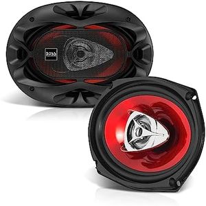 BOSS Audio Systems CH6930 Chaos Series 6 x 9 Inch Car Stereo Door Speakers - 400 Watts Max, 3 Way, Full Range Audio, Tweeters, Coaxial, Sold in Pairs