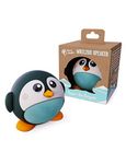 Planet Buddies Penguin, Bluetooth Speakers Portable with Great Sound, 33-Foot Bluetooth Range and Built-in Mic. Wireless Speaker for iPhone, Samsung, and More