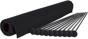 Gun Storage Solutions Pack of 10 Rifle Rods Starter Kit with Loop Fabric (15 x 19-Inch)