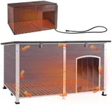 Aivituvin Heated Dog House Outdoor