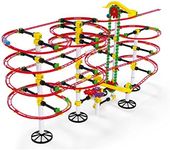 Quercetti Skyrail Ottovolante Elevator Playset, 360 Pieces Marbles