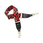 Amorar Replacement Shoulder Bag Strap Fashion Leopard Pattern Wide Shoulder Strap Adjustable for Tote Bag and Messenger Bags