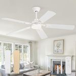 ZMISHIBO 52" Ceiling Fans with Ligh