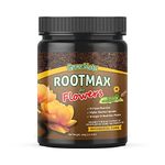 RootMax - Mycorrhizal Fungi Rooting Powder for Flowers, Higher Nutrient Uptake than Rooting Hormone for Cuttings, Enhanced Flower Food Rose Food and | Treats up to 100 Plants (500 gm/17.6 oz)