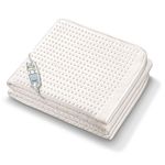 Beurer UB 100 Cosy Extra-Soft Heated Fitted Mattress Cover with Two Separate Temperature Zones and Safety System