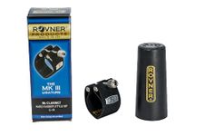 Rovner C1R Mark III Ligature with Cap for Bb Clarinet, Nickel Fittings
