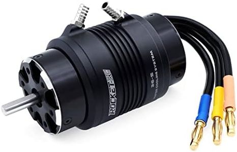 3670 Brushless Rc Boat Motor, Surpass Hobby 2280KV Brushless Motor with Cooling Set for RC Boat (2280kv)