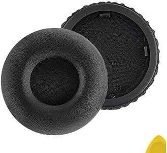 Geekria QuickFit Replacement Ear Pads for Beats Solo Wireless (Solo Bluetooth) (810-00012-00) (810-00012-01) Headphones Ear Cushions, Headset Earpads, Ear Cups Cover Repair Parts (Black)