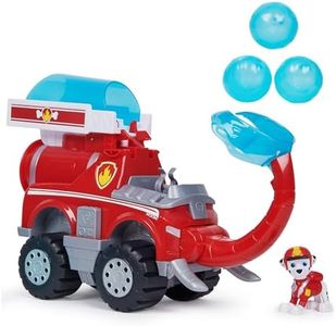 PAW Patrol Jungle Pups, Marshall Elephant Firetruck with Projectile Launcher, Toy Truck with Action Figure, Kids Toys for Boys & Girls Ages 3 and Up