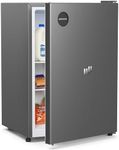 Upstreman 2.5 Cu.Ft All-Refrigerator Mini Fridge, Single Door Small Refrigerator, Dorm Fridge with 7 Adjustable Thermostat, Compact Refrigerator for Office, Bedroom or Dorm, Gray-CR26