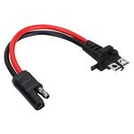 ASHATA for Motorola Radio Power Cable, Power Cord Cable for Motorola GM300 GM950E SM50 M120 SM120 GM950I GM3188 GM3688 Car Radio