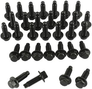 Oil Pan Bolts 4-Pack Compatible with Dodge Ram 2500 3500 5.9L 6.7L Cummins Diesel - Oil Pan Mounting Hardware Replacement Set (32)