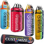 Outslayer Customizable Punching Bag - Choose Color and Size (100 lbs, Unfilled)