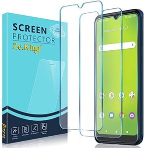 Zeking [3 Pack] for Cricket Wireless Splendor/Cricket icon 3 /ATT Motivate 3 Tempered Glass Screen Protector, 9H Hardness [HD Clarity] Case Friendly Anti-scratch, Bubble Free