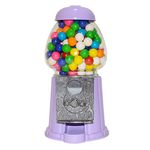 Gumball Dreams Classic Gumball Machine/Candy Dispenser, 9 Inch - Light Purple