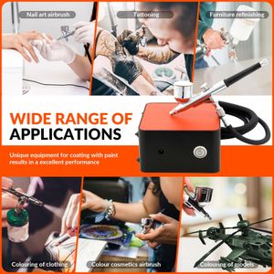 Mini Airbrush Kit with Compressor – Portable Airbrush Set